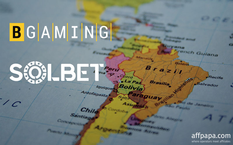 BGaming and Solbet work together to expand in Latin America