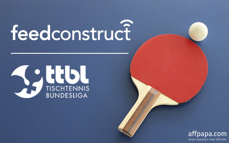 FeedConstruct signs a deal with German table tennis league