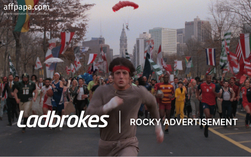 Ladbrokes recreates “Rocky’s Run” for new campaign