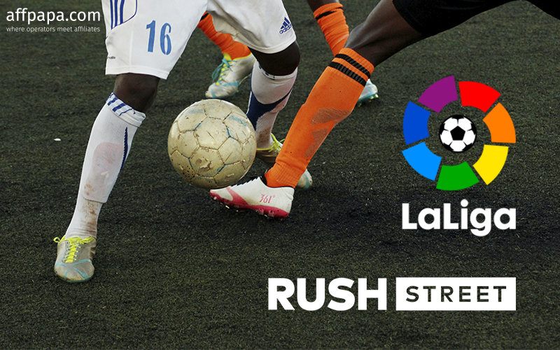 Rush Street and LaLiga partner to offer content in Colombia