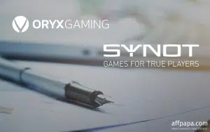 SYNOT Games signs with Oryx Gaming to enter new markets