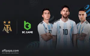 BC.GAME as Argentine Football Association sponsor