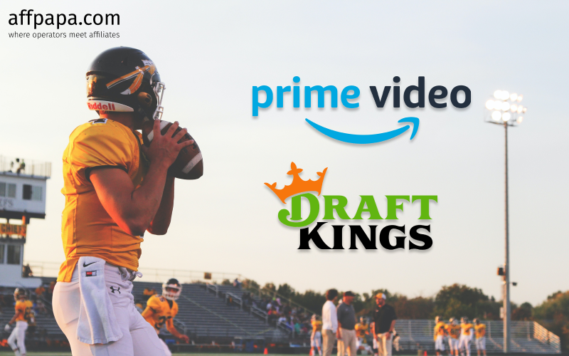 DraftKings partners with Amazon to feature its odds on TNF