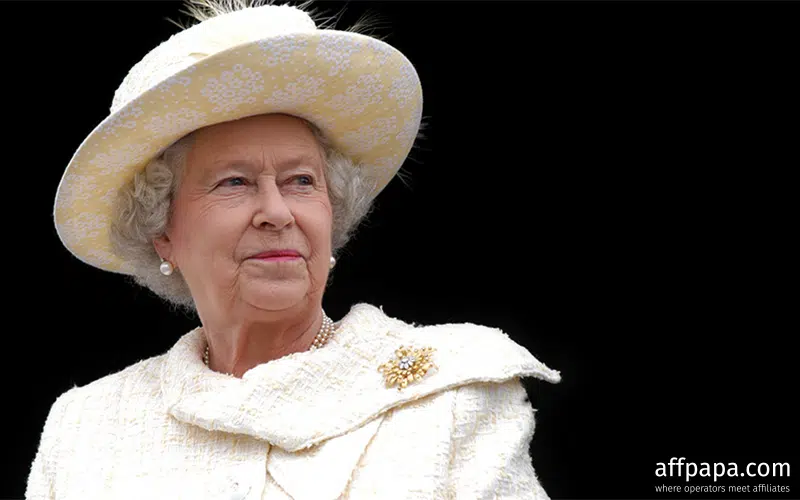 Gambling brands pay their respects to Queen Elizabeth II