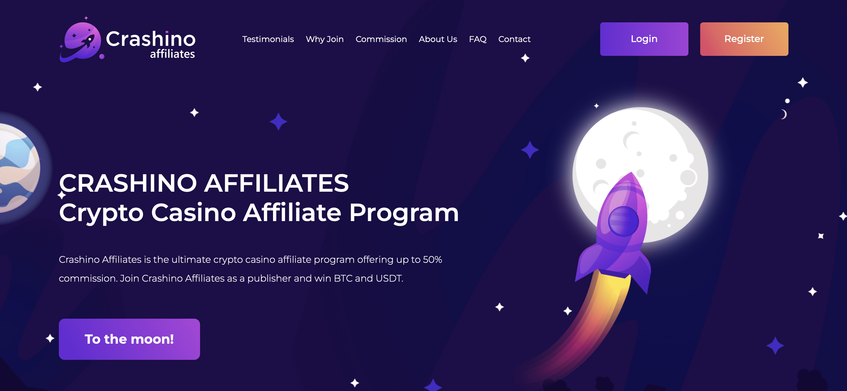 crashino affiliates bitcoin casino affiliate program
