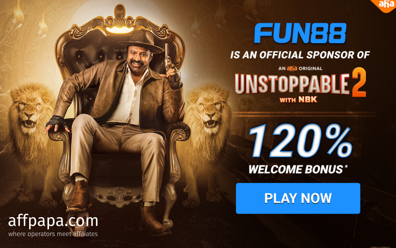 Fun88 as the main sponsor of Telugu’s UNSTOPPABLE