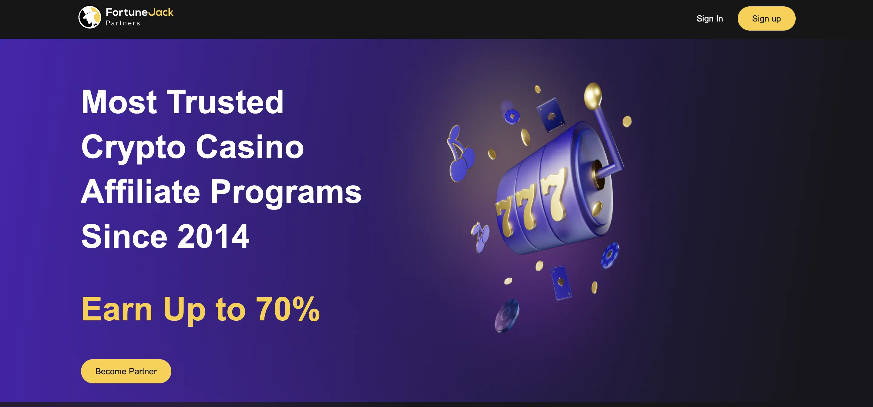 fortunejack partners bitcoin casino affiliate program