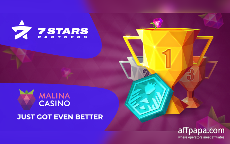 7StarsPartners upgrades its Malina Casino brand