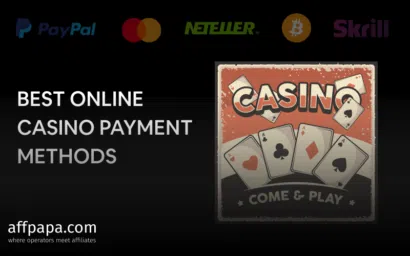 Best online casino payment methods for 2023