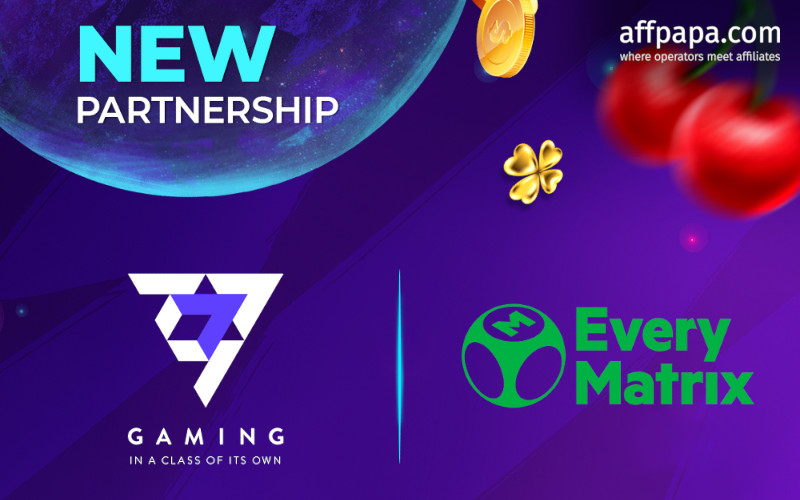 7777 gaming signs aggregation contract with EveryMatrix