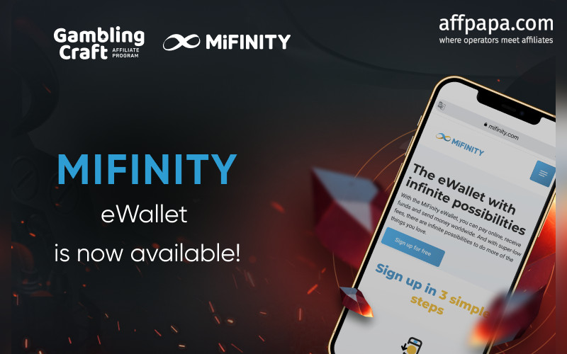 Gambling Craft integrates MiFinity digital wallet