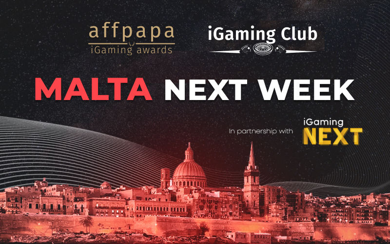 iGaming Club Malta & AffPapa iGaming Awards ’23 Next Week