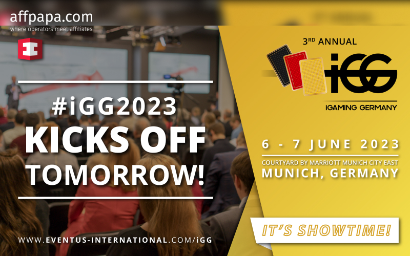iGaming Germany 2023 is merely a day away