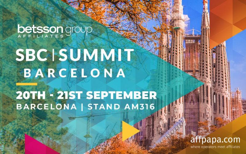 Betsson Group Affiliates to exhibit at SBC Summit Barcelona