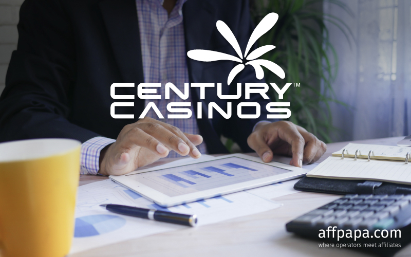Century Casinos reports its financial performance in Q2