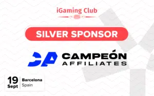 Campeon Affiliates as Silver Sponsor for iGaming Club Barcelona