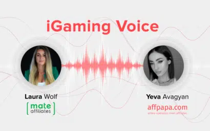 mate affiliates igaming voice by yeva banner