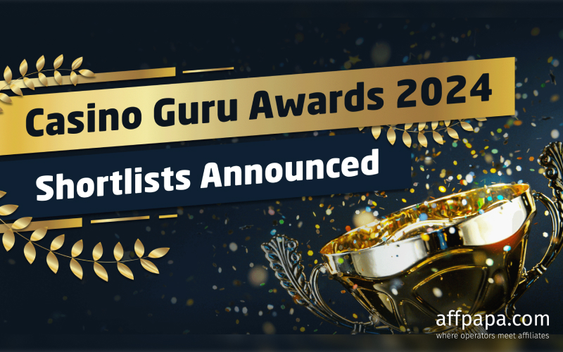 Casino Guru publishes 2024 Awards shortlist