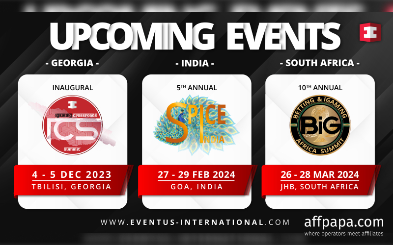 Eventus International prepares to host numerous top events