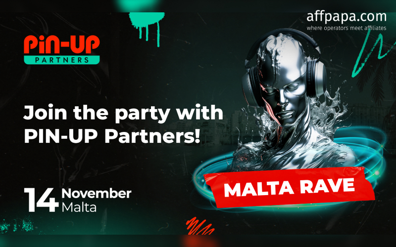 PIN-UP Partners introduces the Malta Rave