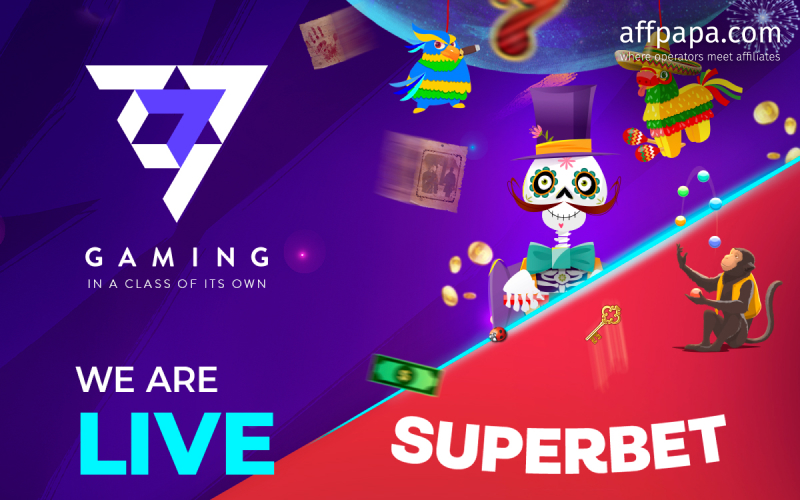 7777 gaming partners with Superbet