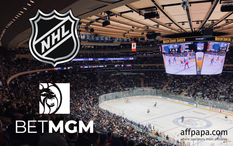 BetMGM expands partnership with NHL