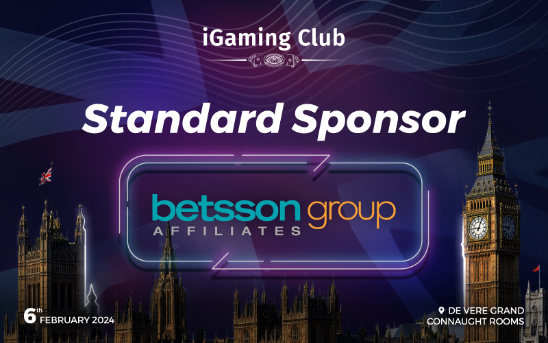 Betsson Group Affiliates secures Standard Sponsorship for iGaming Club London ’24
