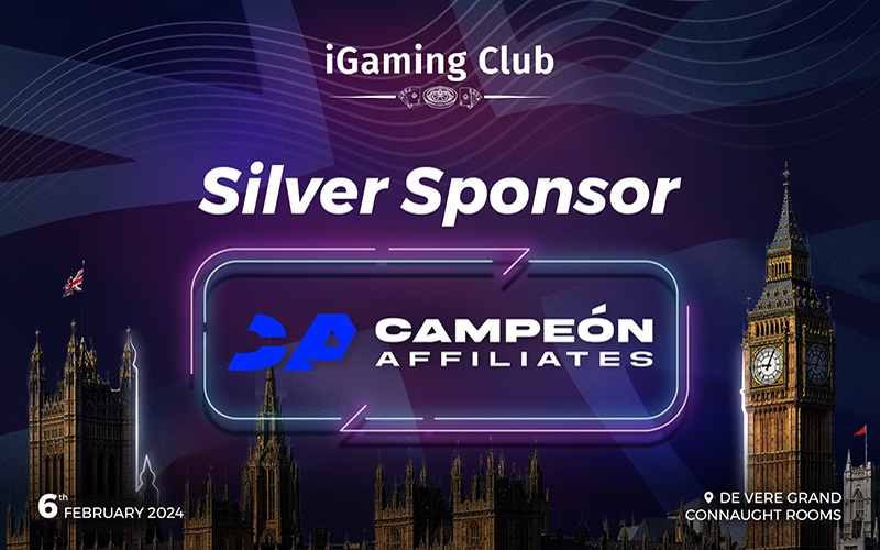 Campeon Affiliates as iGaming Club London’24 Silver Sponsor