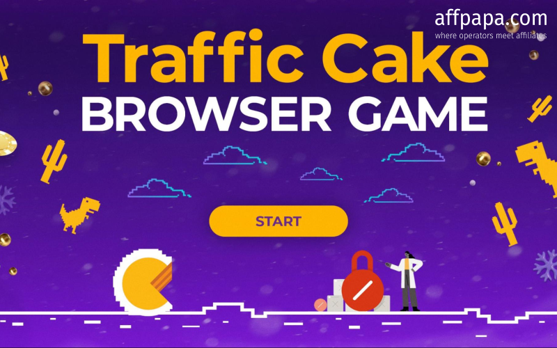 Traffic Cake new online game for affiliate specialists