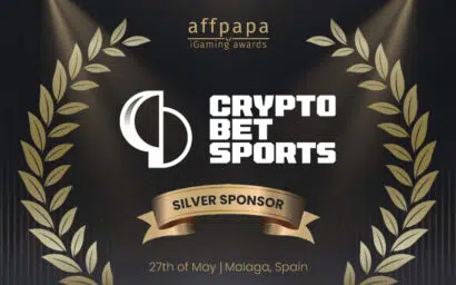 CryptoBetSports Secures Silver Sponsorship for AffPapa iGaming Awards 2024