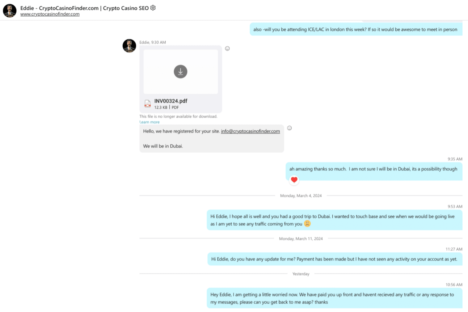 cryptocasinofinder scam