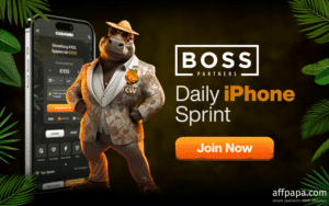 Join Boss Partners’ daily iPhone sprint for traffic growth