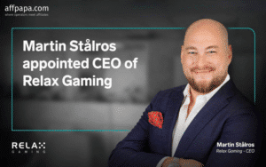 Martin Stålros as Relax Gaming’s CEO