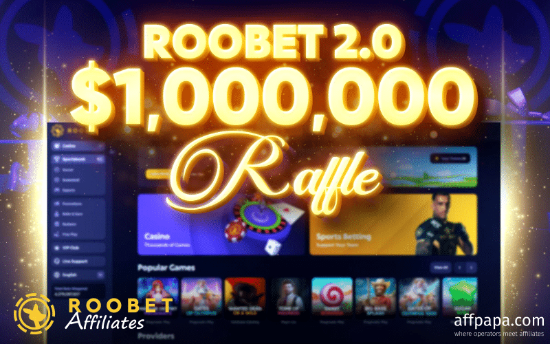 Smashing into spring: Roobet’s brand new website