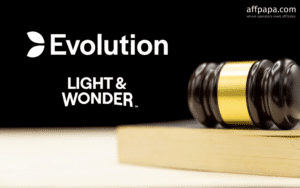Evolution sues Light & Wonder