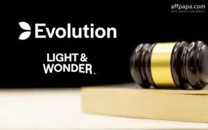 Evolution sues Light & Wonder