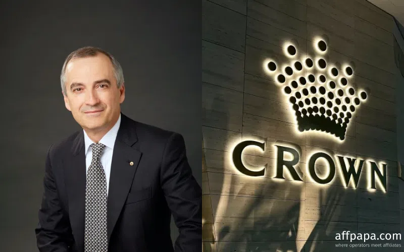 John Borghetti as the chair of Crown Resorts