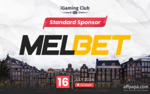Melbet secures Standard Sponsorship for iGaming Club Amsterdam 2024