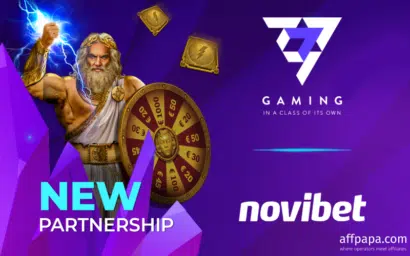 7777 gaming & Novibet join forces for global casino content