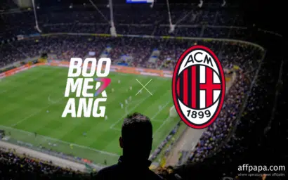 AC Milan and Boomerang announce a European partnership deal