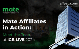 Mate Affiliates in Action: Meet the Team at iGB L!VE 2024