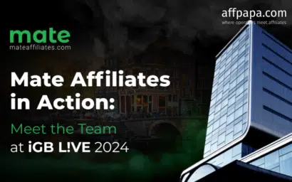 Mate Affiliates in Action: Meet the Team at iGB L!VE 2024