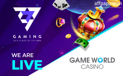 7777 gaming now available on Game World Casino in Romania