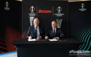 Betano is the official sponsor of two major Uefa competitions