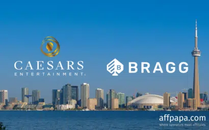 Bragg Gaming expands Caesars deal to PA and Ontario