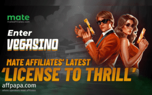 Enter Vegasino – Mate Affiliates’ Latest ‘License to Thrill’