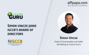 Simon Vincze from Casino Guru joins IGCCB