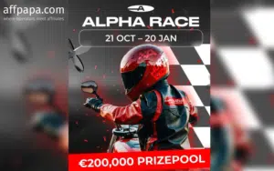 Alpha Affiliates launches ALPHA RACE with a €200K prize pool