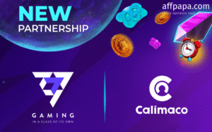 7777 gaming forms a strategic partnership with Calimaco