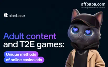 Adult content and T2E games: Unique methods of online casino ads